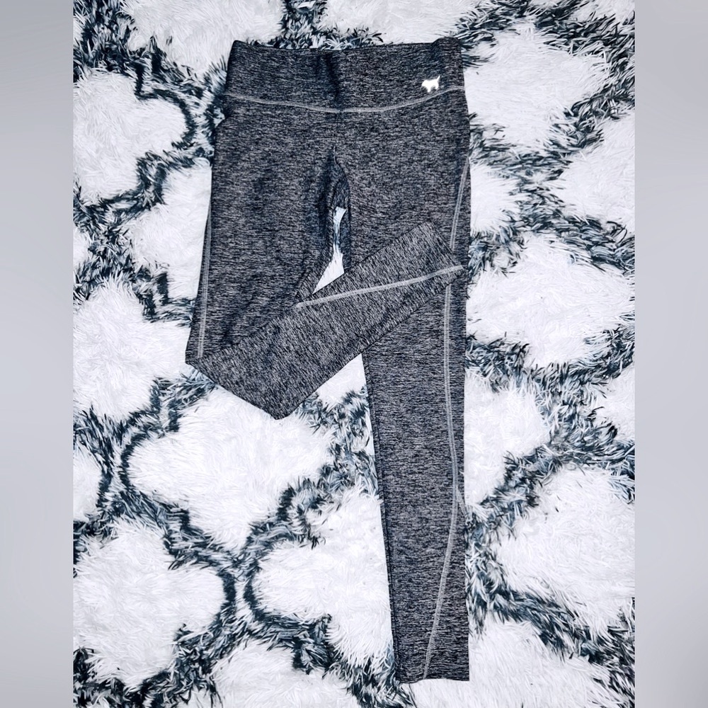 PINK YOGA Victoria Secret Leggings XS Gray